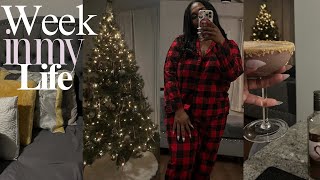 VLOGMAS 2: BEDROOM CHANGES|WORK LIFE BALANCE|CHRISTMAS DECORATIONS|HOLIDAY COCKTAIL