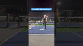 🤩Actress Aarohi Patel spotted playing Pickleball.  #AarohiPatel #Pickleball #lovenibhavai