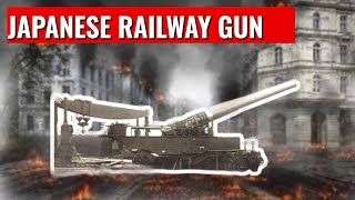 The Type 90 240mm Railway Gun