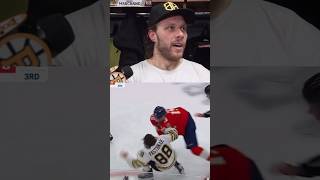 David Pastrnak On Fight With Tkachuk #hockey #nhl