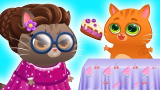 How Bubu and Nastya learn from the Nanny cat Bubbu: a collection of cartoons for kids