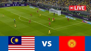 🔴[LIVE] PERLAWANAN LIVE MALAYSIA VS KYRGYZSTAN | LIVE BOLA SEPAK MALAYSIA |  PES 21