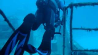 Scuba Diving The Um El Faroud Tanker Wreck, Malta