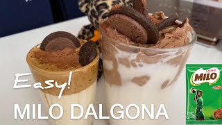 MILO DALGONA OREO ON TOP