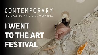 Contemporary Festival, intense art  VLOG feat. Jacopo Benassi  (shot on poco X3 and rode Videomicro)