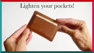 Best Slim Leather Wallet For Men - Bellroy Card Sleeve Killer?