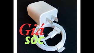 Sạc Nhanh 20w, 30w Thông Minh USB C PD US Cắm Dữ Liệu Sạc Nhanh 1 Mét PD Cáp Adapter Dây USB C Cắm