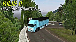 RILIS !! MOD HINO 500 TRINTON TERBARU, Langsung Test Nanjak Di Kelok 44 || MOD BUSSID V3.7.1