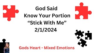 Gods Heart || Know Your Portion “Stick With Me” Part 4 || The Journey of Vision