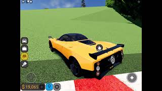 Racing My secondary Car in roblox driving empire ROBLOX