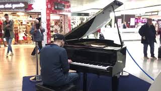 Blues and boogie woogie 2-piano airport-Roma