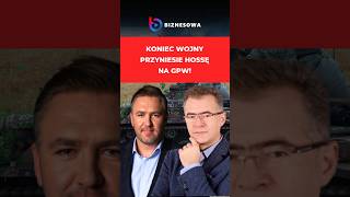 Koniec wojny przyniesie hossę na GPW!