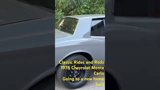 Classic Rides and Rods 1978 Monte Carlo