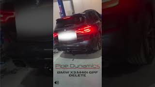 PIPE DYNAMICS BMW X3 M40I OPF/GPF DELETE 💥