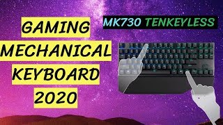 Cooler Master MK730 Tenkeyless Gaming Mechanical Keyboard 2020