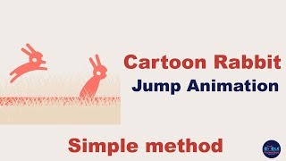 After Effects Tutorials - Cartoon Rabbit jump Animation