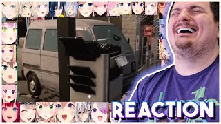 'Hololive Girls and The Car Crashing into the Store' REACTION | LOONY REACTS