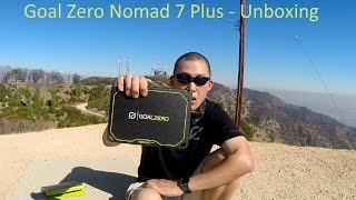 Goal Zero - Nomad 7 Plus - Unboxing and Overview