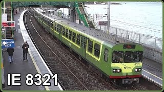 Irish Rail 8300 Class Dart Train 8321 - Salthill & Monkstown, Dublin