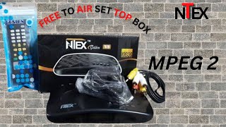 NTEX 190 MPEG-2 SET TOP BOX | MPEG2 DTH | FREE TO AIR DTH | DD FREE DISH SET TOP BOX | FREE DISH DTH