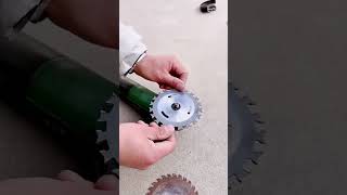 Double-tooth woodworking saw blade #viralvideo #hardware #decoration #tools #shorts