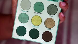 ColourPop Just My Luck Palette Swatches