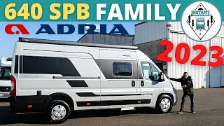 La crème de la crème pour les FAMILLES ! ADRIA 640 SPB SUPRÊME 2023 DISPONIBLE *Instant Camping-Car*