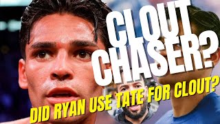 Ryan Garcia CLOUT CHASING Andrew Tate or spitting FAX?!?! Apologizes and PROMISES to focus on BOXING