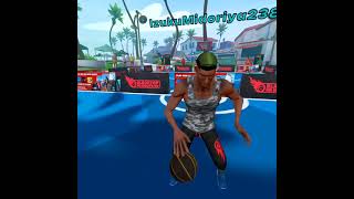 playing vr basketball (I was cooking)