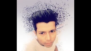 Photoshop Tutorial :How to do Disintegration/dispersion or  Splatter and Pixel Explosion Effect