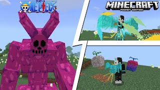 Minecraft pe One Piece Addon | MCPE One Piece Mod | 1.19+