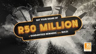 R50 Million in Guaranteed #BUCOrewards!