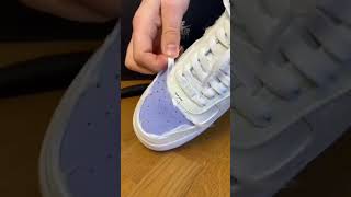 What Do You Think About These  Tear NIKE AF1 ???? #shorts #sneakers #shortvideo