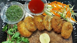 Russian Chicken Cutlets Recipe || How to make Russian Chicken Kebab's || Mumbai Spice || 2020