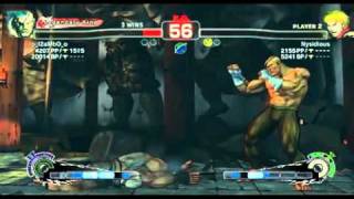 SSF4 2012 o_l2aMbO_o Sagat Vs Nysidious Ken FT5 - 1 / 2