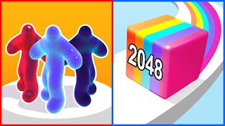 Blob Runner 3D | Jelly Run 2048 - All Levels Gameplay Walkthrough (Android, iOS) #24