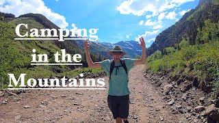 Dispersed Camping Colorado Mountains! Glamping Colorado Mountain Life!