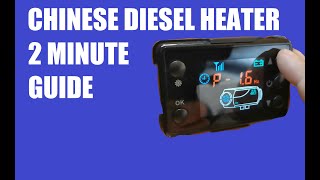 Chinese Diesel Heater Controller Instructions