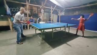 JAGONYA MENIPU LAWAN DAN TEHNIK YANG APIK PINGPONG!!! ( HALIP VS 🌟 TAMU) KEREN ABIS