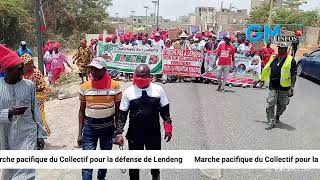 Rufisque - Gouye Mourides : Marche du Collectif pour la défense de Lendeng