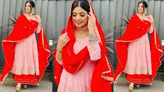 Punjabi Frock Suits || Latest Punjabi Suits Designs || Frock Anarkali Designs