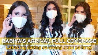 DAY 1 FULL COVERAGE || Rabiya Mateo's Arrival in Miss Universe 2020