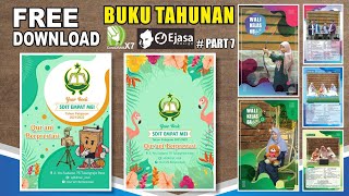 Desain Buku Tahunan Free Download