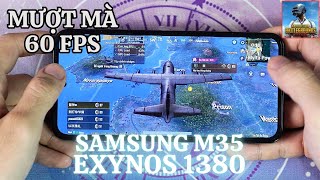 Samsung Galaxy M35 test game PUBG Mobile