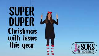 BACKGROUND ONLY - Super Duper Christmas with Jesus - Kids Worship - SOKS worship zwaag