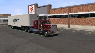 American Truck Simulator V1.52 - Peterbilt 359 - Valentine (NE) to Colby (KS) - 4K UHD