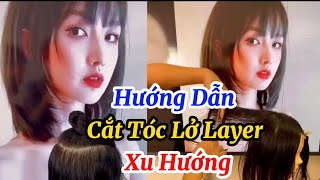 Hướng Dẫn Cắt Tóc Lỡ Layer Xu Hướng, Đăng Ký Kênh( Học Nghề Tóc )Để Xem Nhiều Video Hơn #HocNgheToc