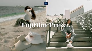 fujifilm disposable preset - FREE DNG | lightroom mobile preset