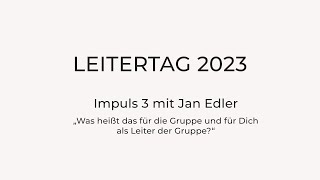 Leitertag | Jan Edler | Impuls 3