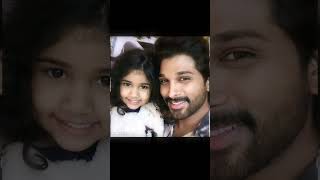 Allu Arjun With His Cute Daughter Allu Arha Photos #shorts #alluarjun #alluarha #Actors&actress